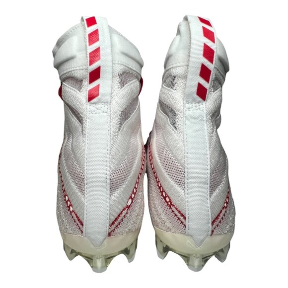 Nike Vapor Untouchable 3 Elite Football Cleats Red White AO3006-160 size 12 - Picture 6 of 7